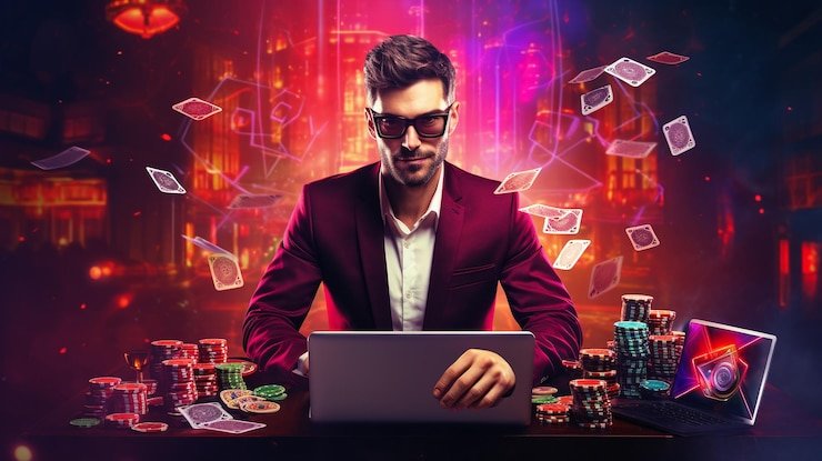 Live dealer at Pretty Gaming studio, high-definition broadcast setup